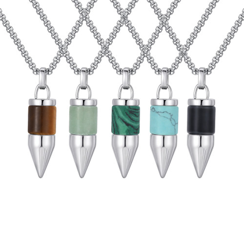 Wholesale Stainless Steel Bullet Pendant