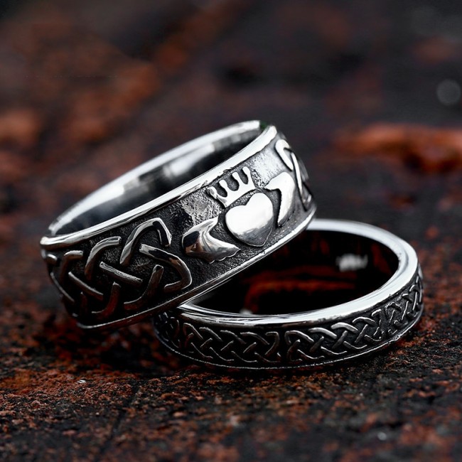 Wholesale Stainless Steel Celtic Knot Ring
