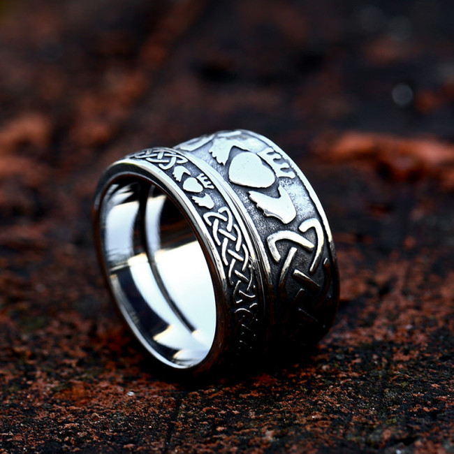 Wholesale Stainless Steel Celtic Knot Ring