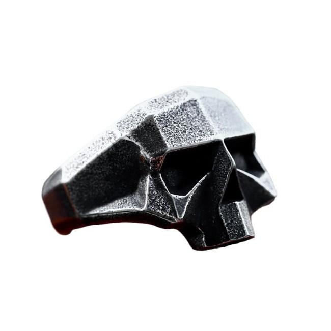 Wholesale Stainless Steel Robot Skull Rings