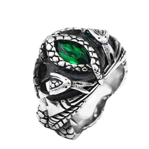 Wholesale Stainless Steel Men's Devil's Eye Ring
