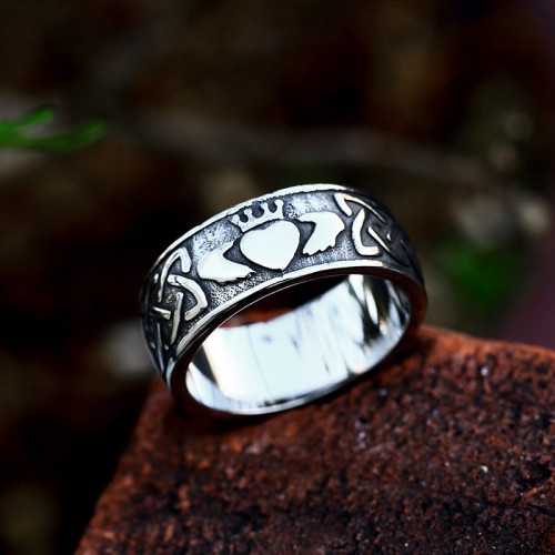Wholesale Stainless Steel Celtic Knot Ring