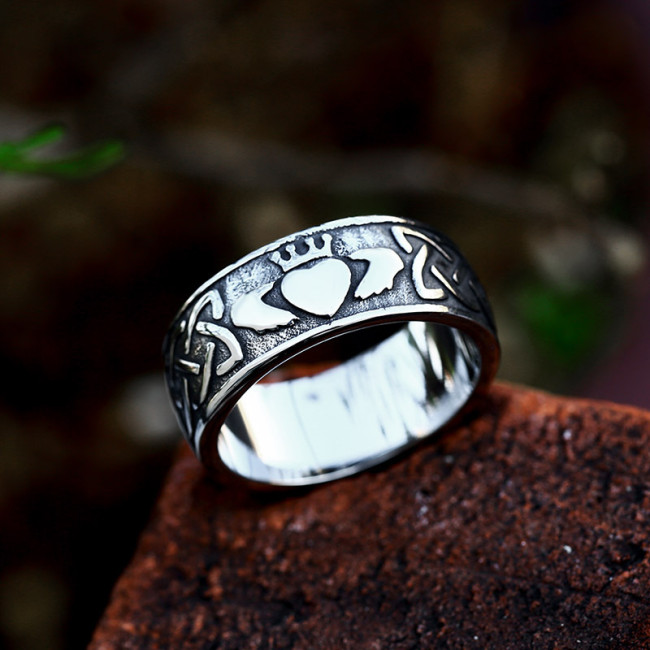 Wholesale Stainless Steel Celtic Knot Ring