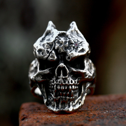 Wholesale Stainless Steel Skull Ring