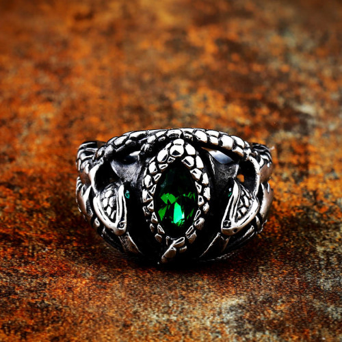 Wholesale Stainless Steel Men's Devil's Eye Ring