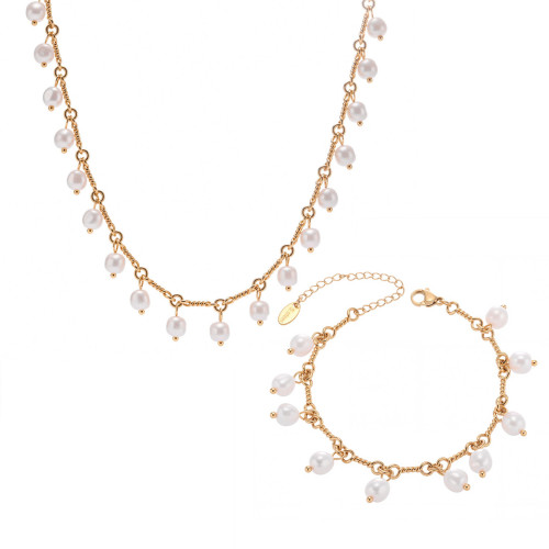 Wholesale Copper Necklace Bracelet with Beads