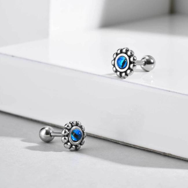 Wholesale Stainless Steel Devil's Eye Earrings