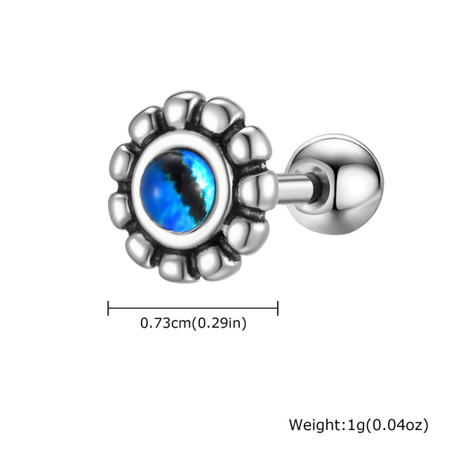 Wholesale Stainless Steel Devil's Eye Earrings
