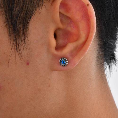 Wholesale Stainless Steel Devil's Eye Earrings