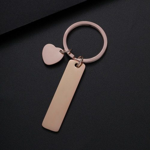 Stainless Steel Custom Keychains Bulk