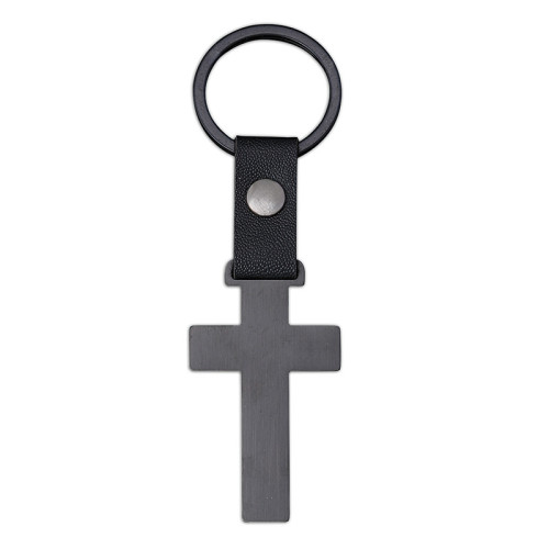 Wholesale Stainless Steel Cross Key Chain