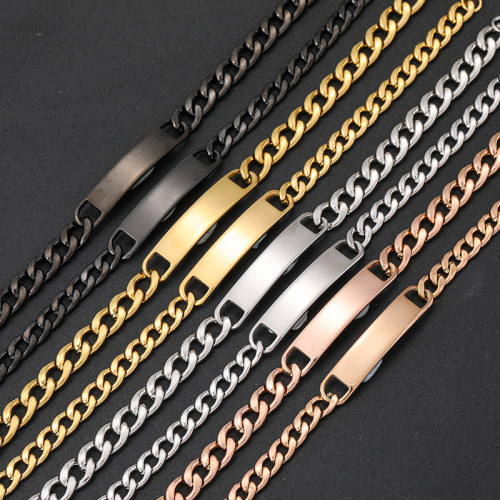 Wholesale Stainless Steel Blank Bracelet