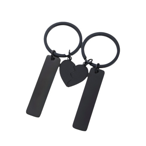 Wholesale Stainless Steel Couples Keychain