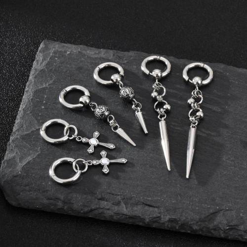 Wholesale Stainless Steel Mens Earrings
