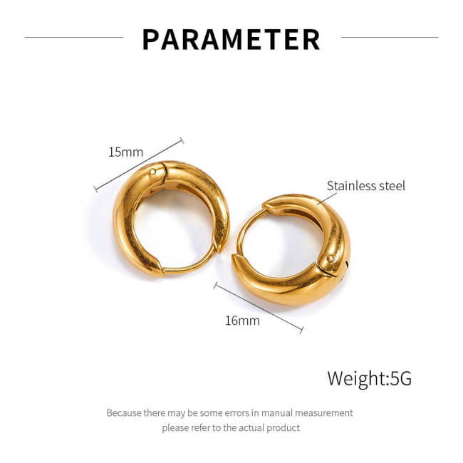 Wholesale Stainless Steel Hoop Earrings