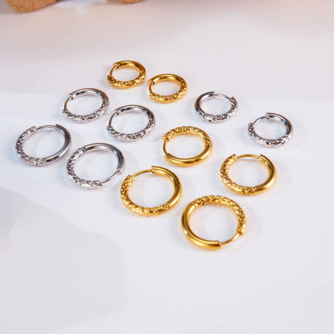 Wholesale Stainless Steel Small Hoop Earring