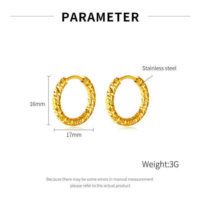 Wholesale Stainless Steel Hoop Earrings