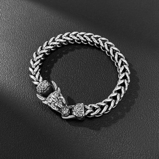 Wholesale Stainless Steel Dragon Head Bracelets