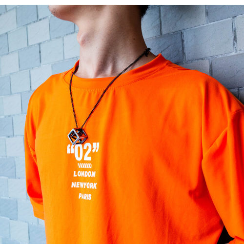 Wholesale Stainless Steel Stylish Hollow Magic Square Pendant