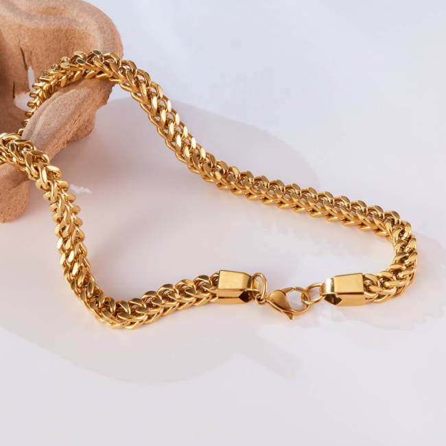 Wholesale Stainless Steel Thick Mens Chain Necklace