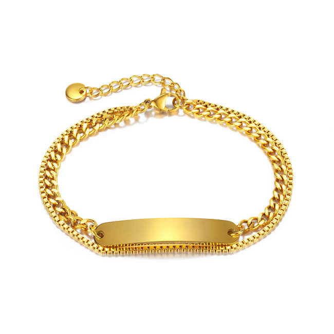 Wholesale Stainless Steel Blank Bracelet
