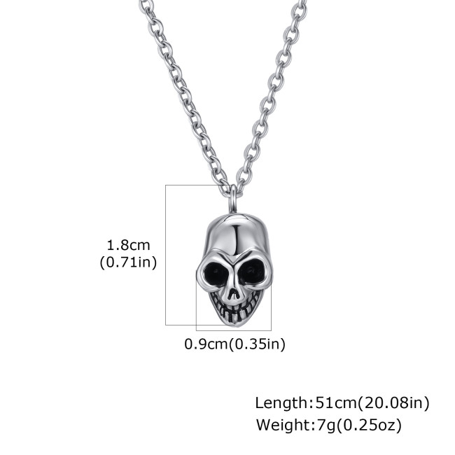 Stainless Steel Skull Pendant Wholesale