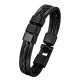 Black Leather Bracelet Wholesale