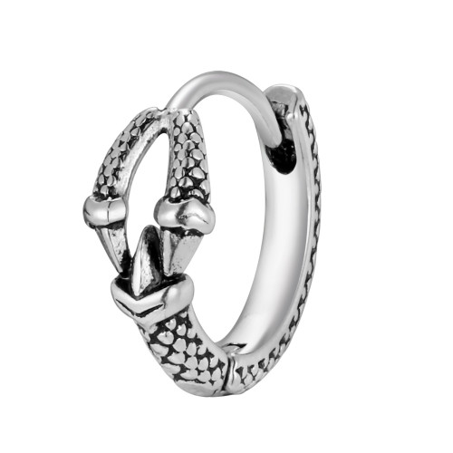 Stainless Steel Snake Hoop Earrings Wholesale
