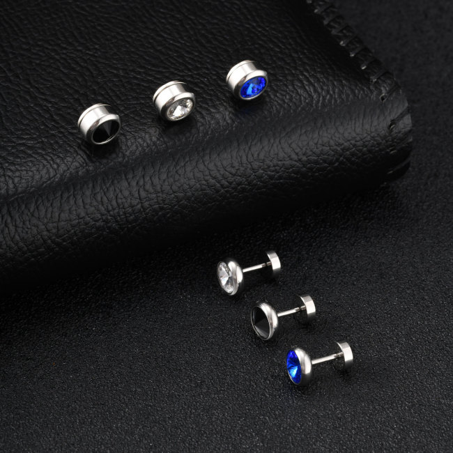 Stainless Steel Crystal Ear Clip Wholesale