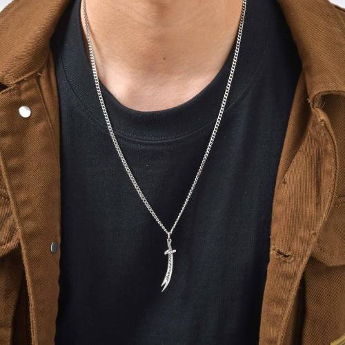 Stainless Steel Dagger Necklace Wholesale