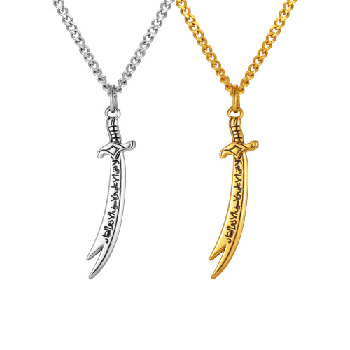 Stainless Steel Dagger Necklace Wholesale