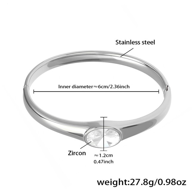 Wholesale Stainless Steel Gold Stackable Bangle Set