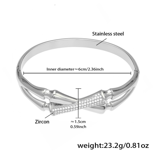 Wholesale Stainless Steel Gold Stackable Bangle Set
