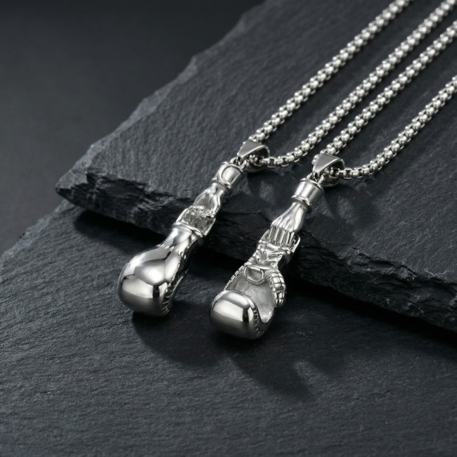 Wholesale Stainless Steel Boxing Glove Pendant