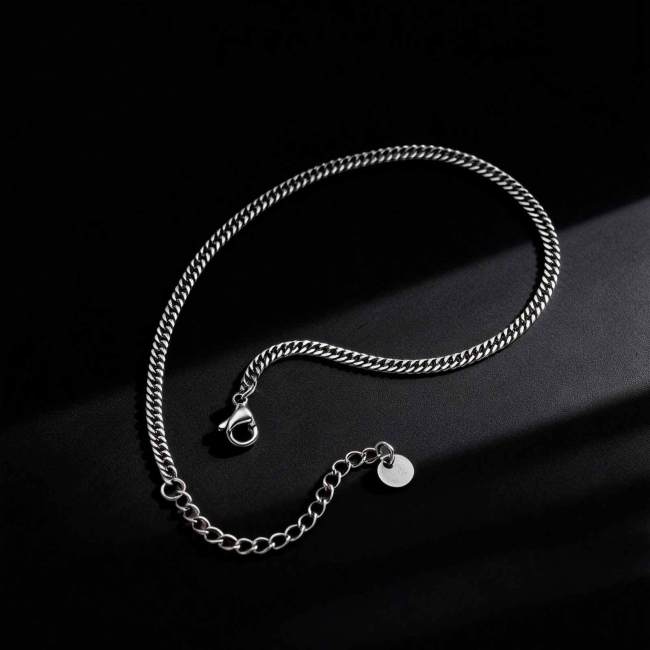 Wholesale Stainless Steel Cuban Link Bracelet