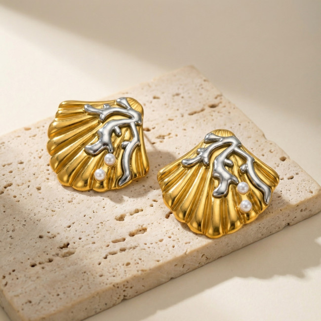 Wholesale Chunky Textured Hoop Earrings