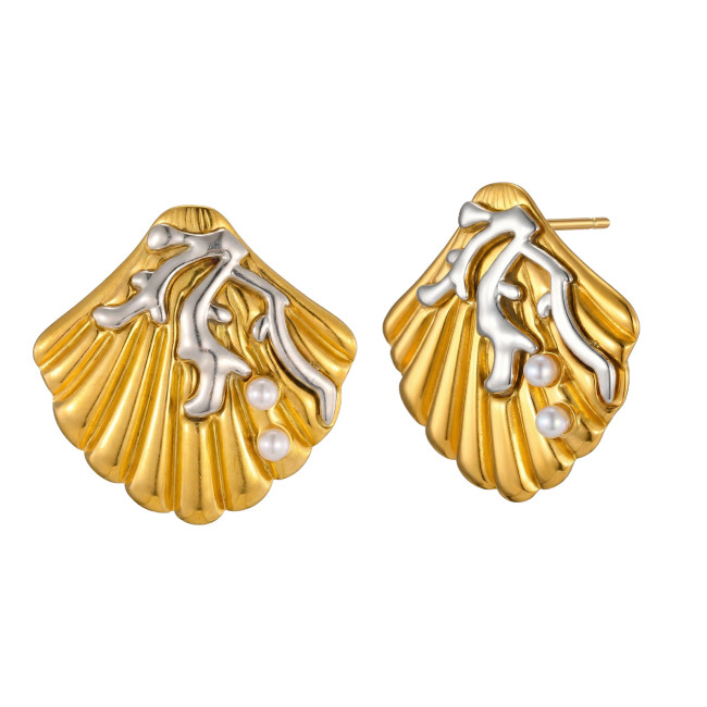 Wholesale Chunky Textured Hoop Earrings