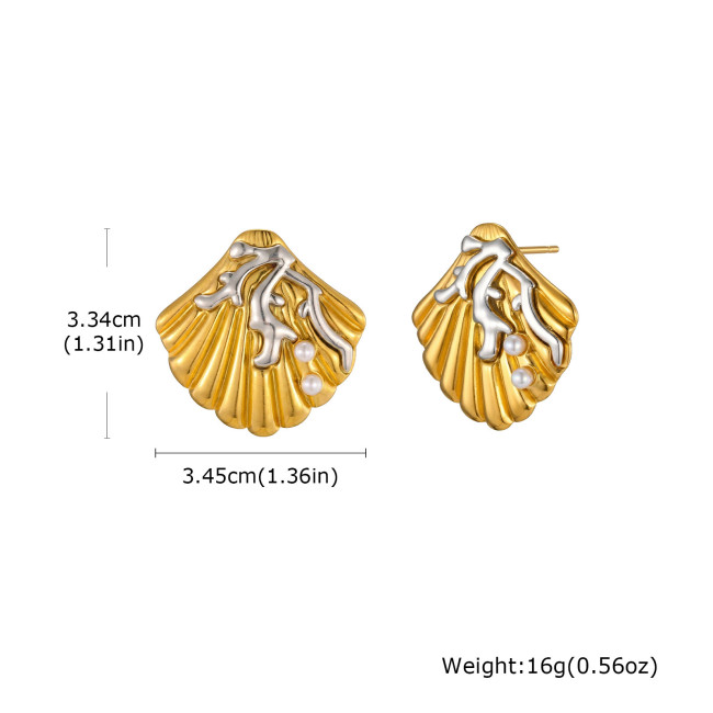 Wholesale Chunky Textured Hoop Earrings