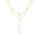 Wholesale Stainless Steel Bow Knot Charm Necklace