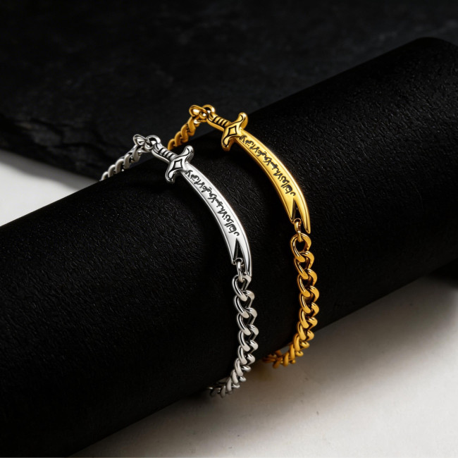 Wholesale Stainless Steel Zulfiqar Sword Bracelet