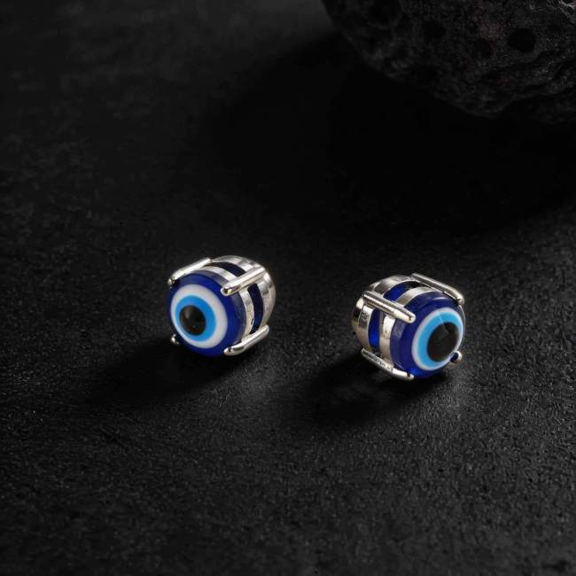 Wholesale Stainless Steel Evil Eye Magnetic Earrings