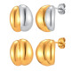 Wholesale Vintage Chunky Puffy Waterdrop Earrings