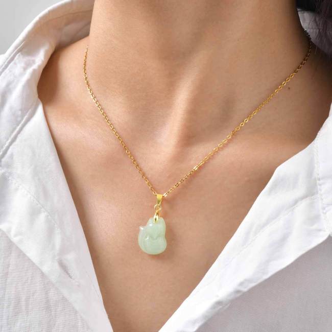 Wholesale Lucky Fox Symbolism Pendant Necklace