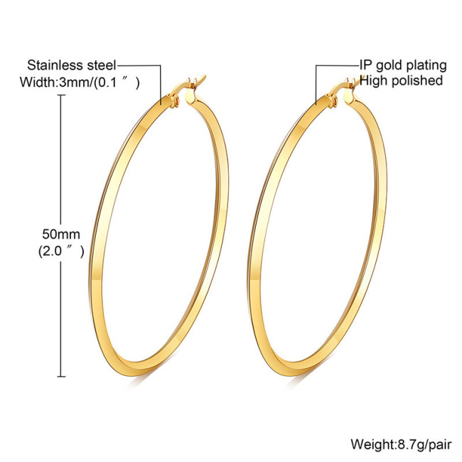 Wholesale Stainless Steel Round Earring Blanks