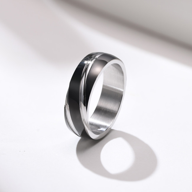 Wholesale Stainless Steel  Mens Gold Wedding Bands