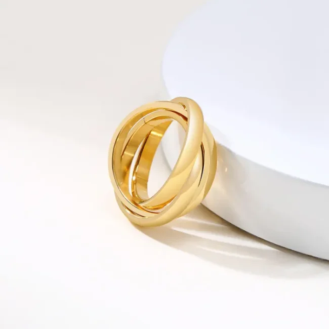 Wholesale Stainless Steel Classical Tricyclic Rings