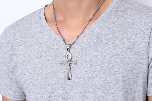 Wholesale Stainless Steel Classic Ankh Cross Pendant