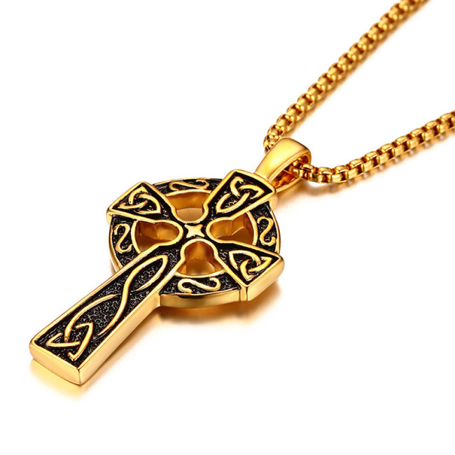 Wholesale Fashion Stainless Steel Celtic Cross Pendant