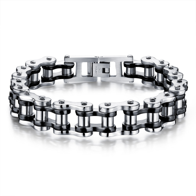 Mens Bracelet Gold Plated Stainless Steel