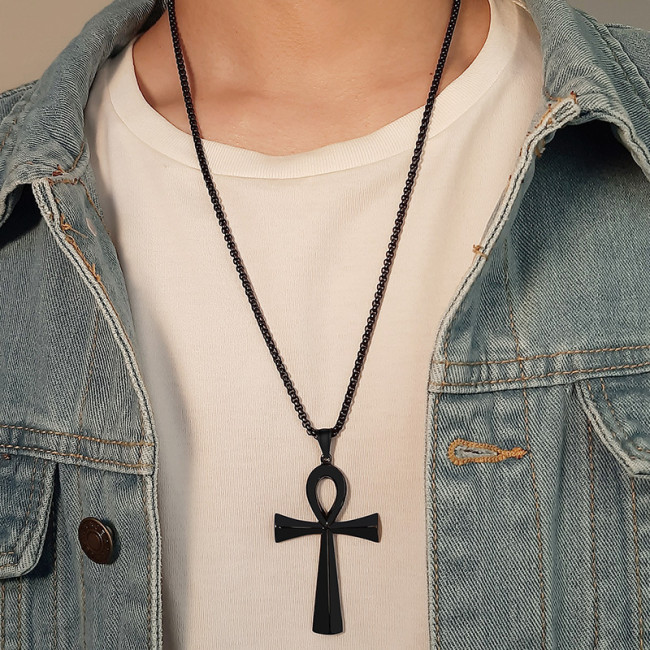 Wholesale Stainless Steel Classic Ankh Cross Pendant